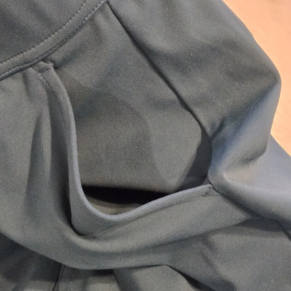 Halara‎ Women's High Rise Wide Straight Leg Pants Teal Size Medium - Picture 5 of 11